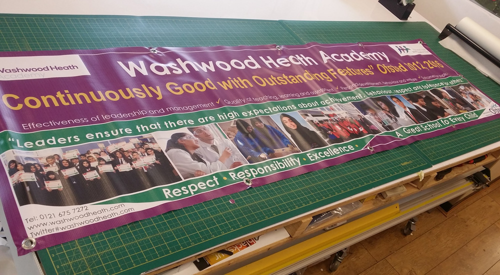 Banners 23 - Professional Printing Shop in Birmingham UK - Large Printed Banners - Big Impact with Large Banner Printing