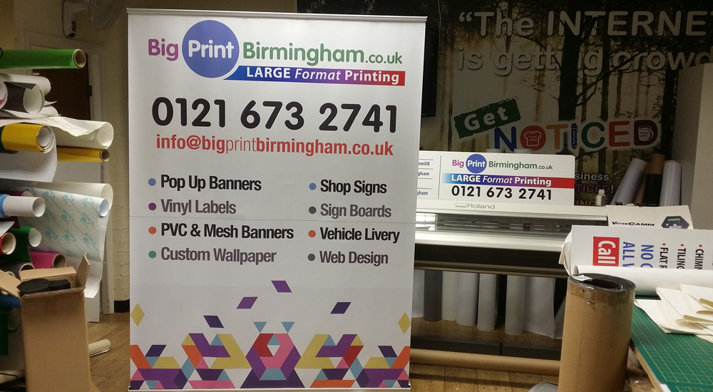 Roller Banner 20 - Professional Printing Shop in Birmingham UK - Blogs