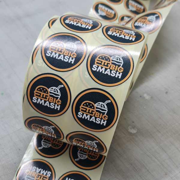 Round Sticker Printing
